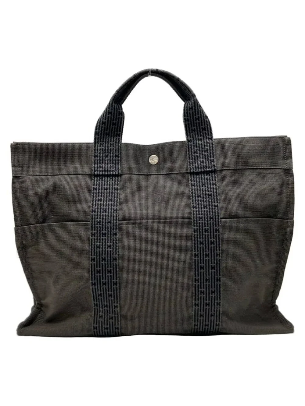 Hermes Tote Her Line MM Gray Vintage